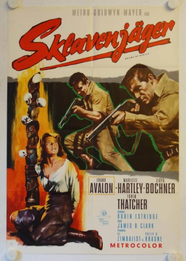 Drums of Africa original release german movie poster